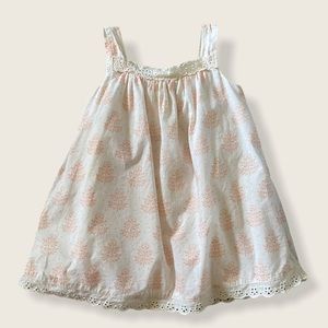 Baby Gap Toddler Girl Summer Dress 18M 24M Cream